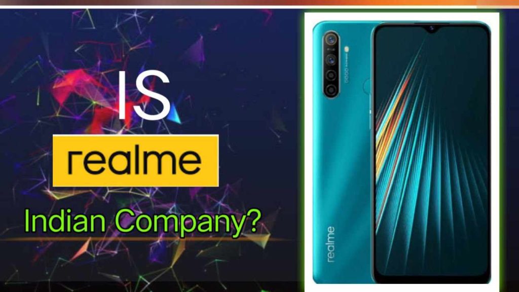is realme an indian company